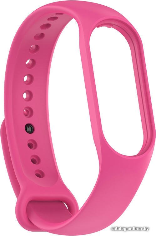 Ремешок Rumi силиконовый для Xiaomi Smart Band 7 (пылкий розовый)