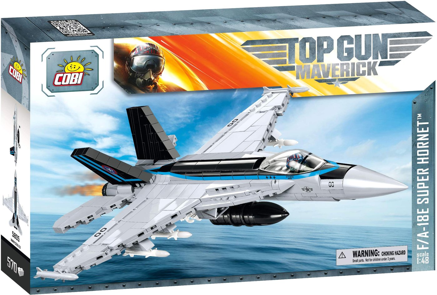 

Конструктор Cobi Top Gun Maverick 5805 F/A-18E Super Hornet