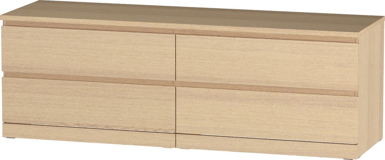 Комод Mio Tesoro Varma Prime 4D (дуб беленый)