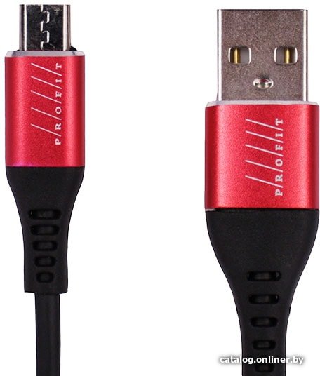 Кабель Profit QY-17 microUSB 1 м (черный)