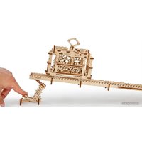 3Д-пазл Ugears Трамвай с рельсами