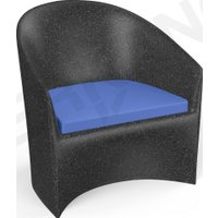 Кресло Berkano Oasis 230_034_24_56 (черный гранит/темно-синий)
