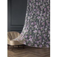 Тюль Arya Roza 300x260 8001885870629 (сиреневый/зеленый)