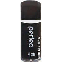 USB Flash Perfeo C02 4GB (черный) [PF-C02B004]