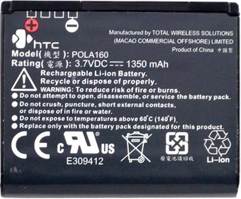 Аккумулятор для телефона Копия HTC POLA160