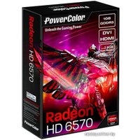 Видеокарта PowerColor HD 6570 1024MB GDDR5 (AX6570 1GBD5-H)