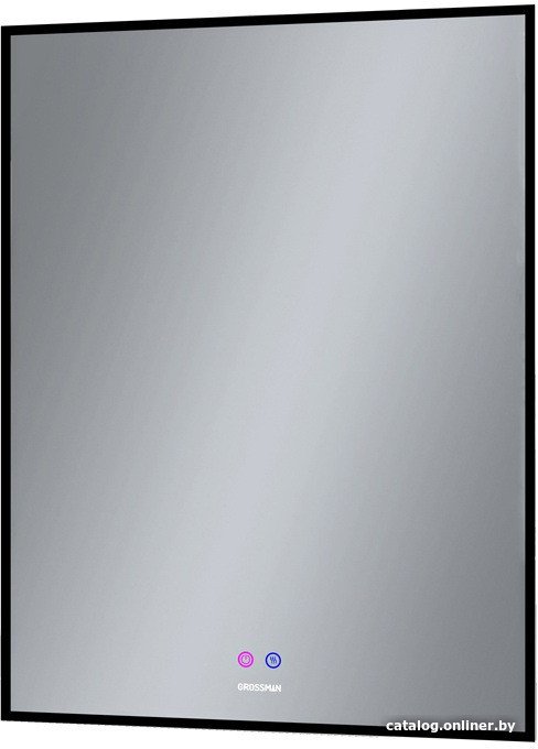 Grossman Зеркало Pragma-норма Black LED 1860802 (с сенсорным выключателем и подогревом)