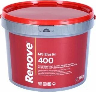 Клей для напольных покрытий и пробки Renove MS Elastic 400-1К (12 кг)