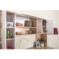 Стол Mobi Комфорт 12.95 (дуб сонома/белый PE шагрень)