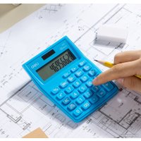Бухгалтерский калькулятор Deli E1122/BLUE