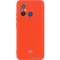 Чехол для телефона KST Soft-touch для Xiaomi Redmi 12C 4G (красный)