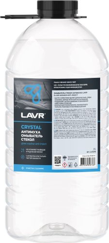 Стеклоомывающая жидкость Lavr Антимуха 4л Ln1210