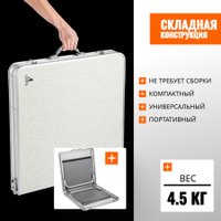 Стол со стульями Coyote HKTB-1030L/HKC-1046 (темно-зеленый)