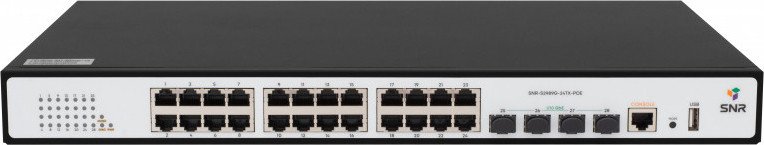 Управляемый коммутатор 2-го уровня SNR SNR-S2989G-24TX-POE