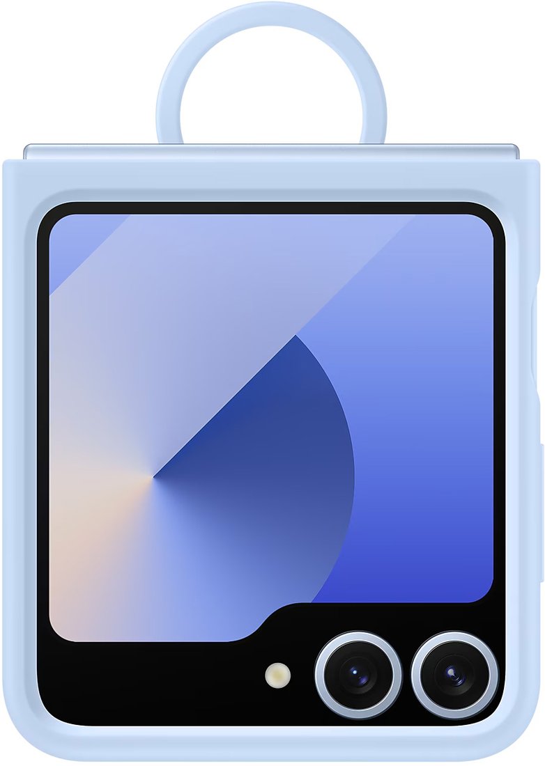 

Чехол для телефона Samsung Silicone Case Galaxy Z Flip6 (голубой)