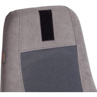 Офисное кресло TetChair Aviator флок/ткань (синий/серый/серый)