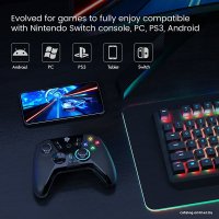 Геймпад EasySMX ESM-9110 (черный/с принтом, без подставки для смартфона) в Могилеве