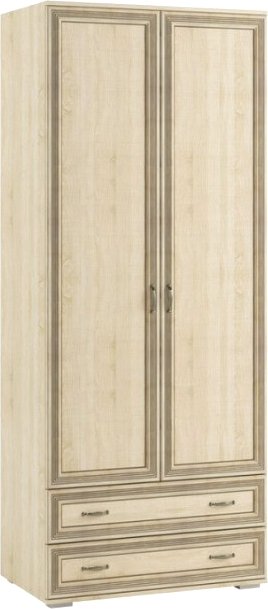 

Шкаф распашной Тэкс Ливорно ЛШ-22 2-х створчатый (дуб сонома)