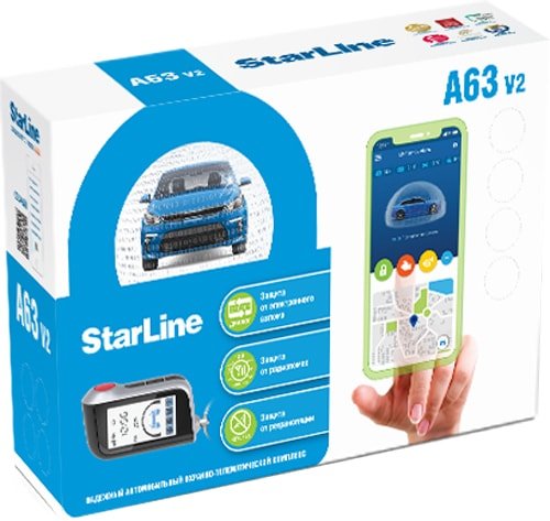 

Автосигнализация StarLine A63 V2