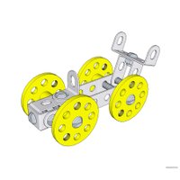 Конструктор Десятое королевство Металлический 02221 Для уроков труда 5 в 1