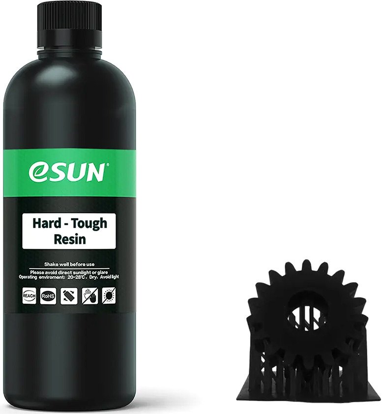 

Фотополимер eSUN Hard-Tough Resin 500 г (черный)