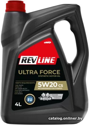 Моторное масло Revline Ultra Force C5 5W-20 4л