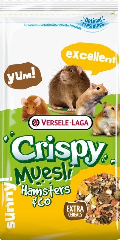 

Корм для грызунов Versele Laga Crispy Muesli Hamsters & Co 20 кг