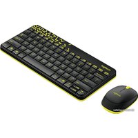 Офисный набор Logitech MK240 Nano 920-008202 (черный, нет кириллицы)