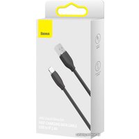 Кабель Baseus Jelly Liquid Silica Gel USB Type-A - Lightning (2 м, черный)