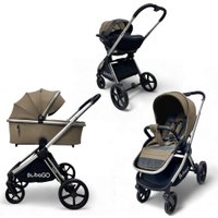 Универсальная коляска Bubago Gaudi (3 в 1, бежевый) в Барановичах