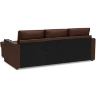 Диван Mio Tesoro Атланта Лайт 111 (Savana Chocolate/Ecostile Chocolate)