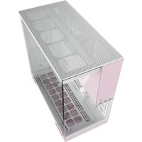 Корпус Geometric Future Model 5 (белый/розовый)