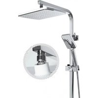Душевая система  Grocenberg GB7008 (белый хром)