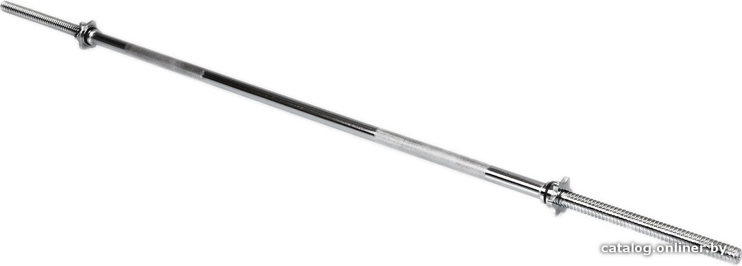 Гриф для штанги Atlas Sport прямой хромированный 1500/25