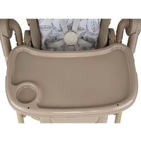 Высокий стульчик Indigo Chill (бежевый)