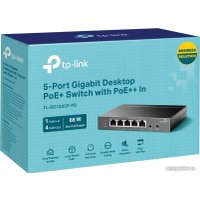 Неуправляемый коммутатор TP-Link TL-SG1005P-PD V1