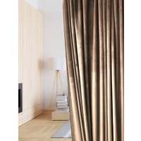 Комплект штор Soft Lines 9102G-E11 (200x260, светлый шоколад)