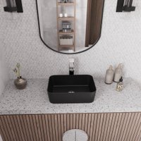 Умывальник Teymi Helmi Mini 40 T50288 (черный матовый)