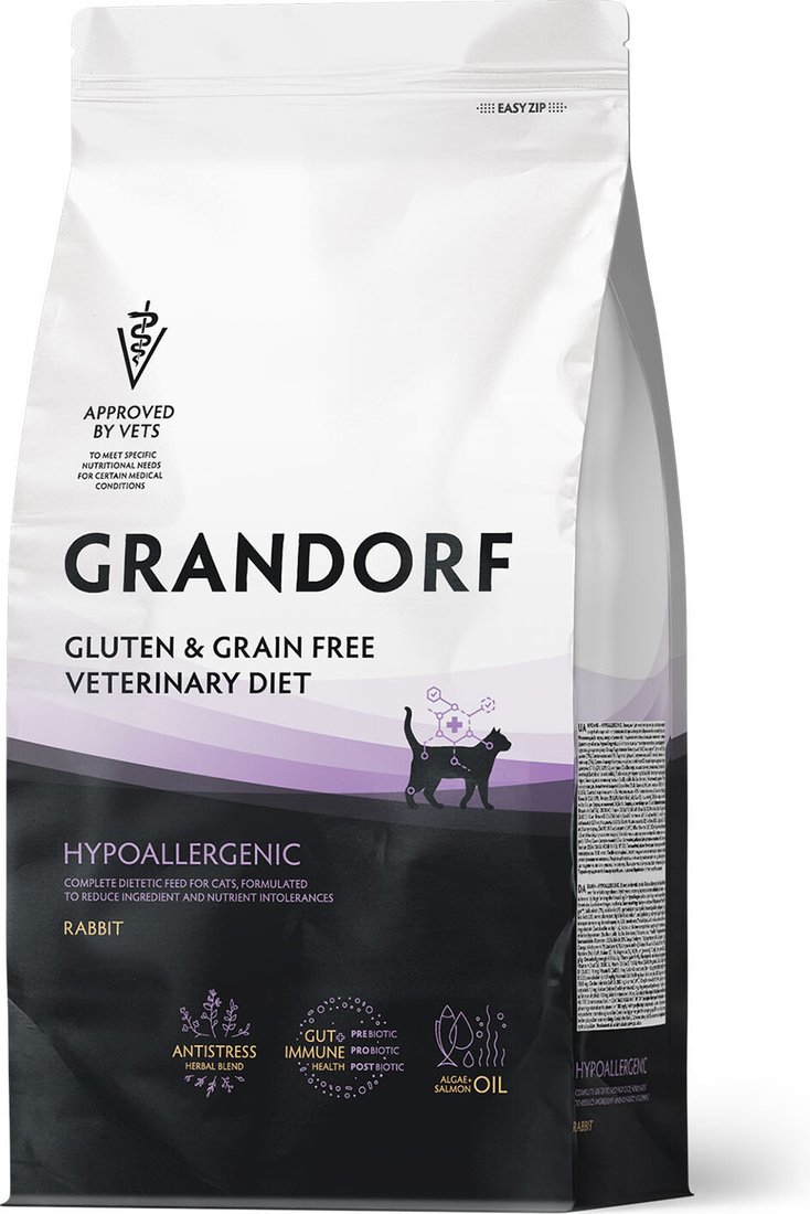 Сухой корм для кошек Grandorf Vet Cat Hypoallergenic 400 г