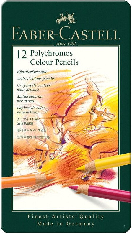 

Набор цветных карандашей Faber Castell Polychromos 110012 (12 цв)