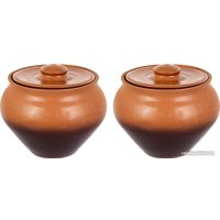 Набор горшочков Elan Gallery TerraCotta 570150 в Витебске