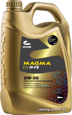 Моторное масло Cyclon Magma SYN M-FE 0W-20 4л
