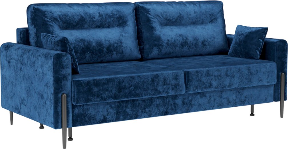 

Диван Мебель-АРС Мегион (велюр синий Plush OWV-21)