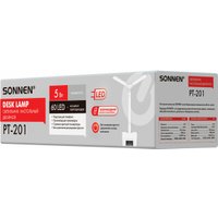 Настольная лампа Sonnen PT-201 238781 (белый)