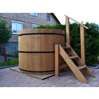 Купель ДимДом Купель круглая из сосны (1.5x1.5м)