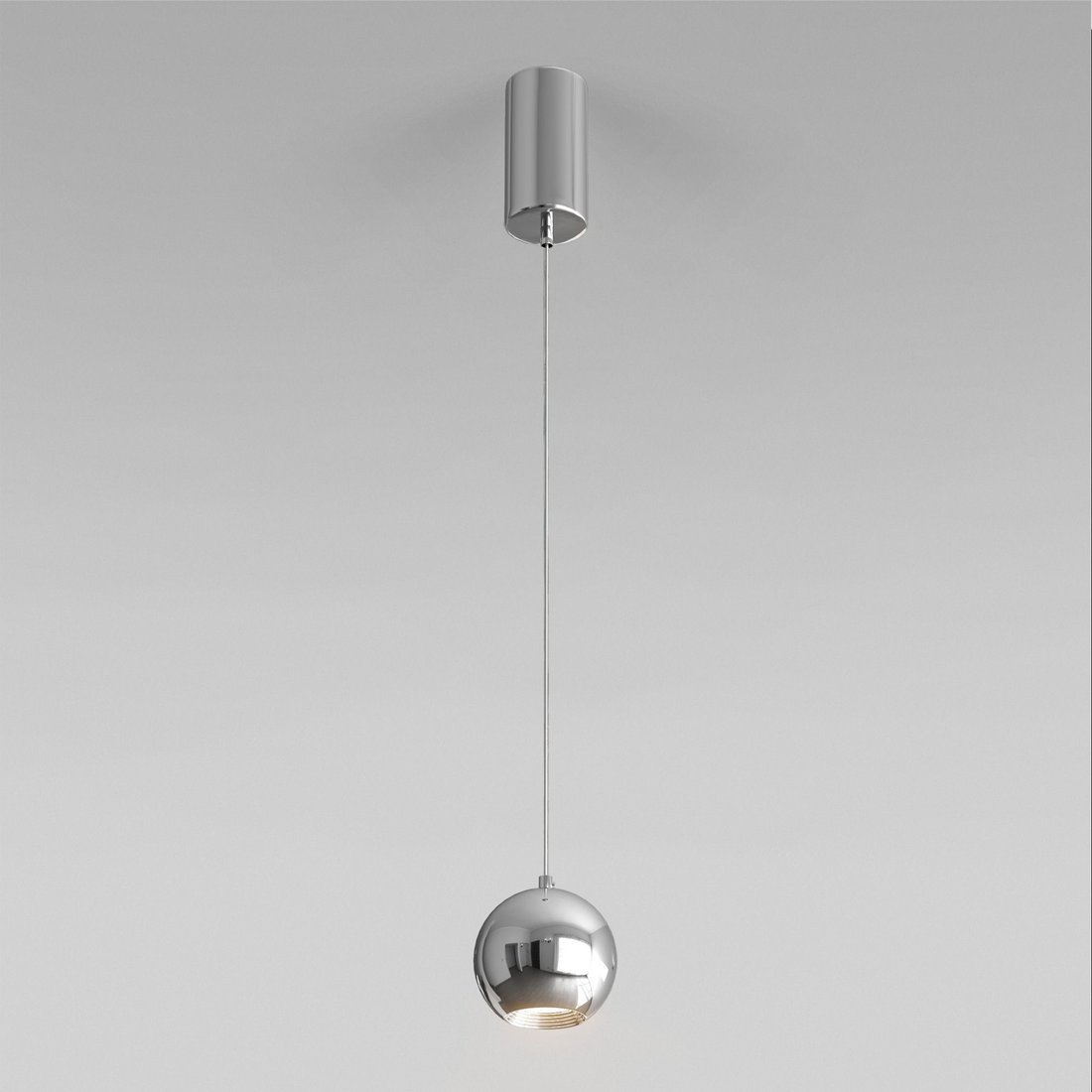

Люстра средней высоты Elektrostandard 50215/1 LED (хром)