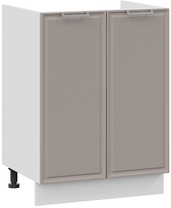 

Шкаф напольный Трия Белладжио 1Н6М (белый/софт капучино)