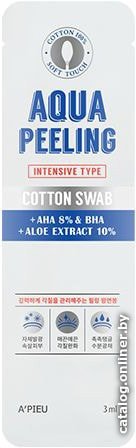 A'Pieu Палочка-пилинг для лица Aqua Peeling Cotton Swab Intensive 3 г