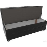 Диван Mebelico Вента (экокожа, черный)