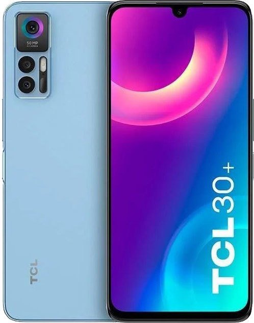 

Телефон TCL 30+ T676K 4GB/128GB (голубой)